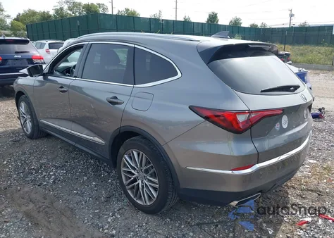 2023 Acura Mdx Advance Package z USA, uszkodzony, nr VIN 5J8YE1H8XPL014101